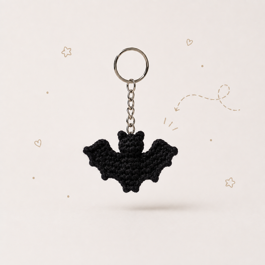Batman Crochet Keychain